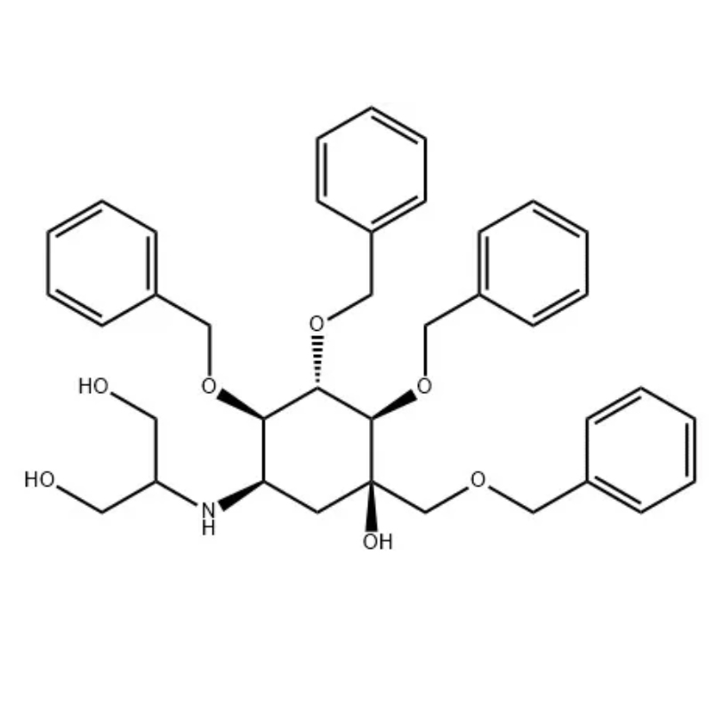 테트라 벤질 Voglibose CAS 115250-39-0 Voglibose 불순물 2